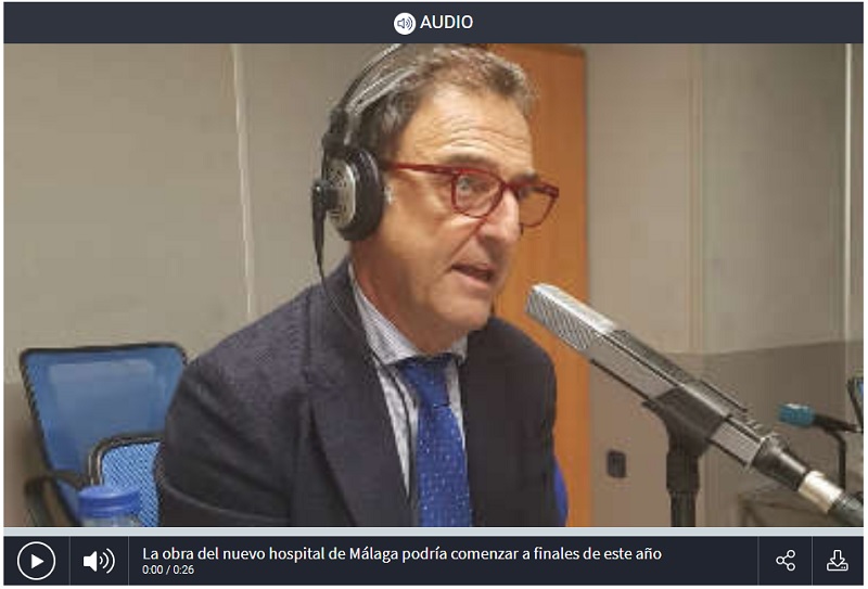 La obra del nuevo hospital de Málaga podría comenzar a finales de este año CBOOHRU